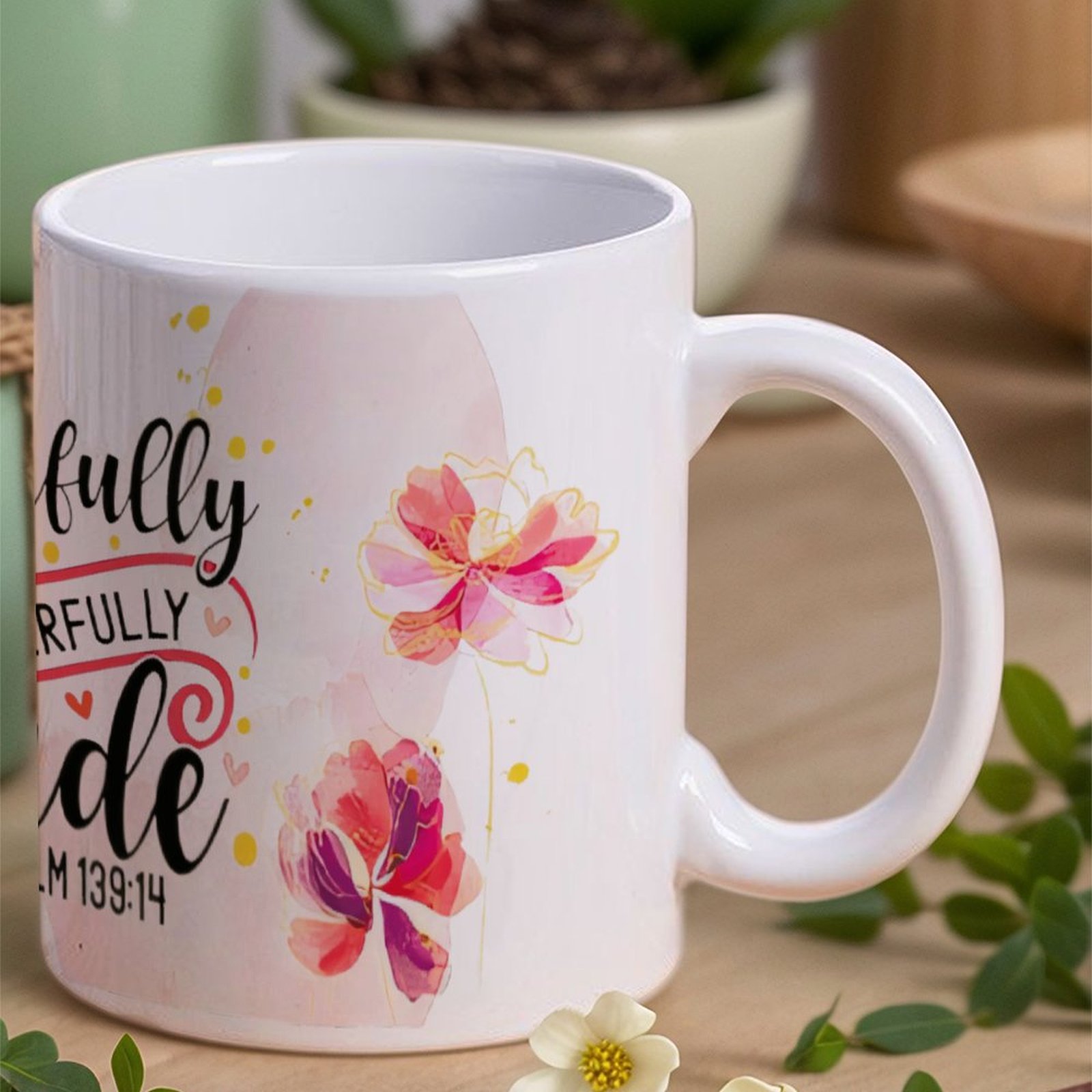 Fearfully And Wonderfully Made - Sublimation Mug White recensie en prijs