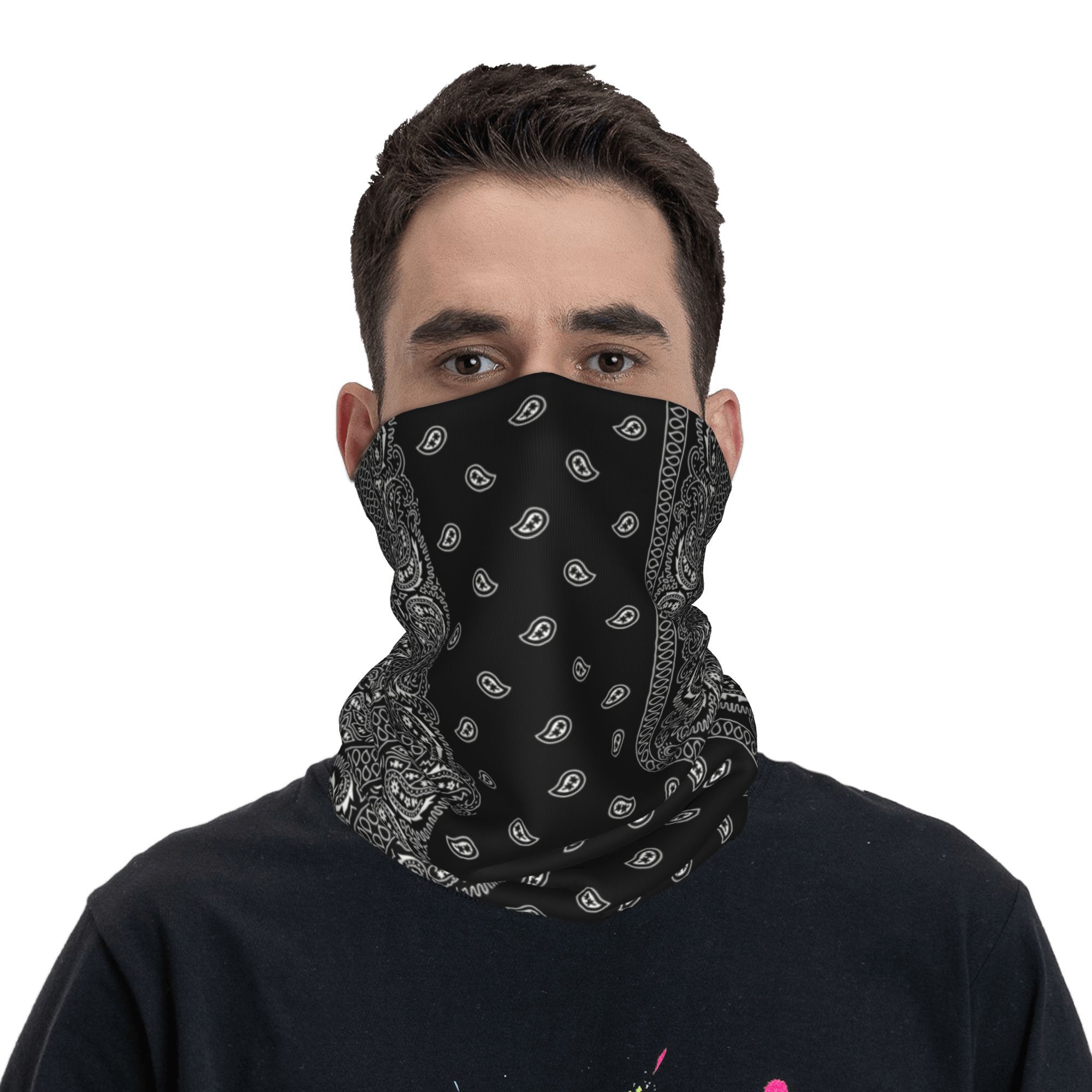 Custom Black And White Paisley - Bandana Blank White recensie en prijs