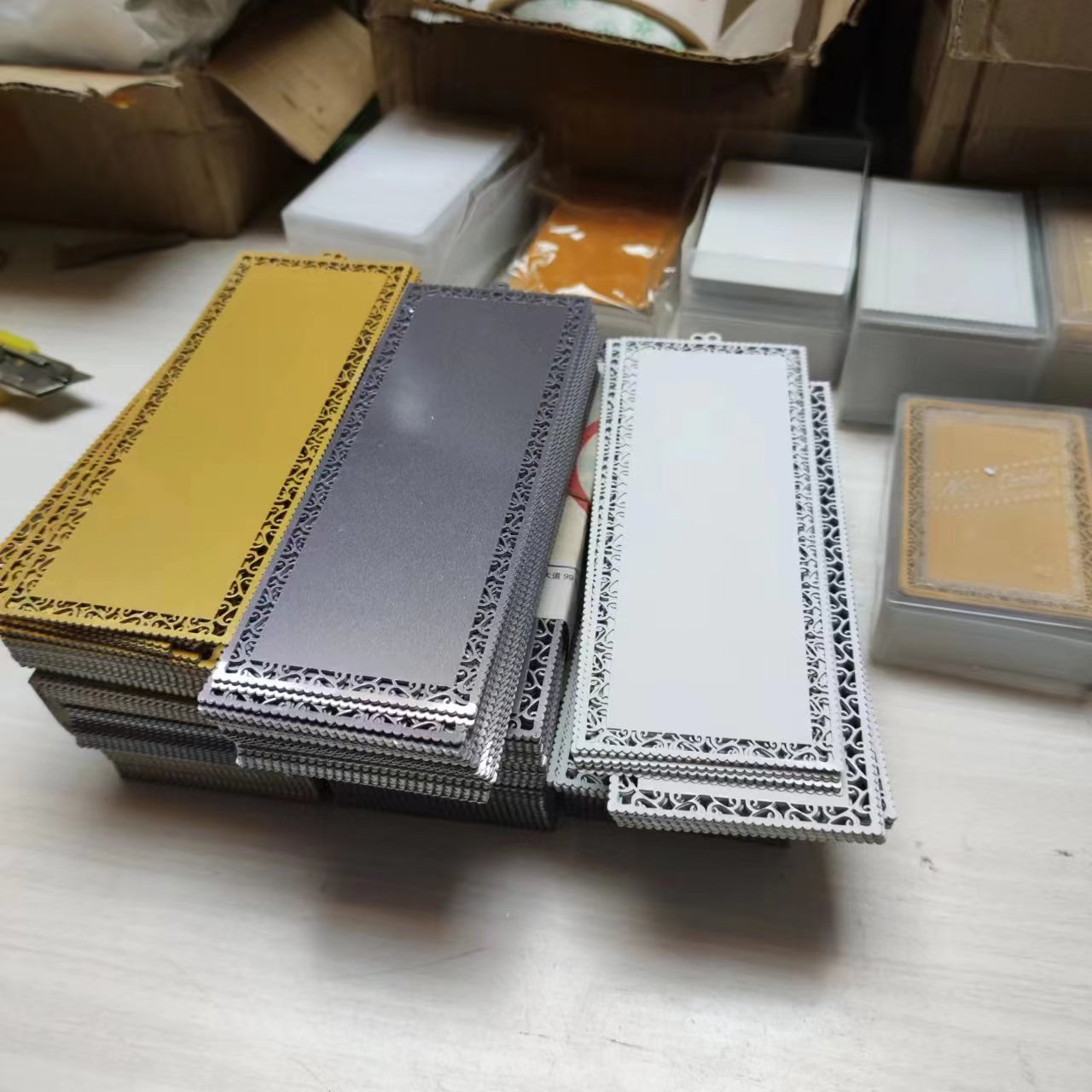 100pcs Blank Sublimation Metal - Puzzle Blank White recensie en prijs