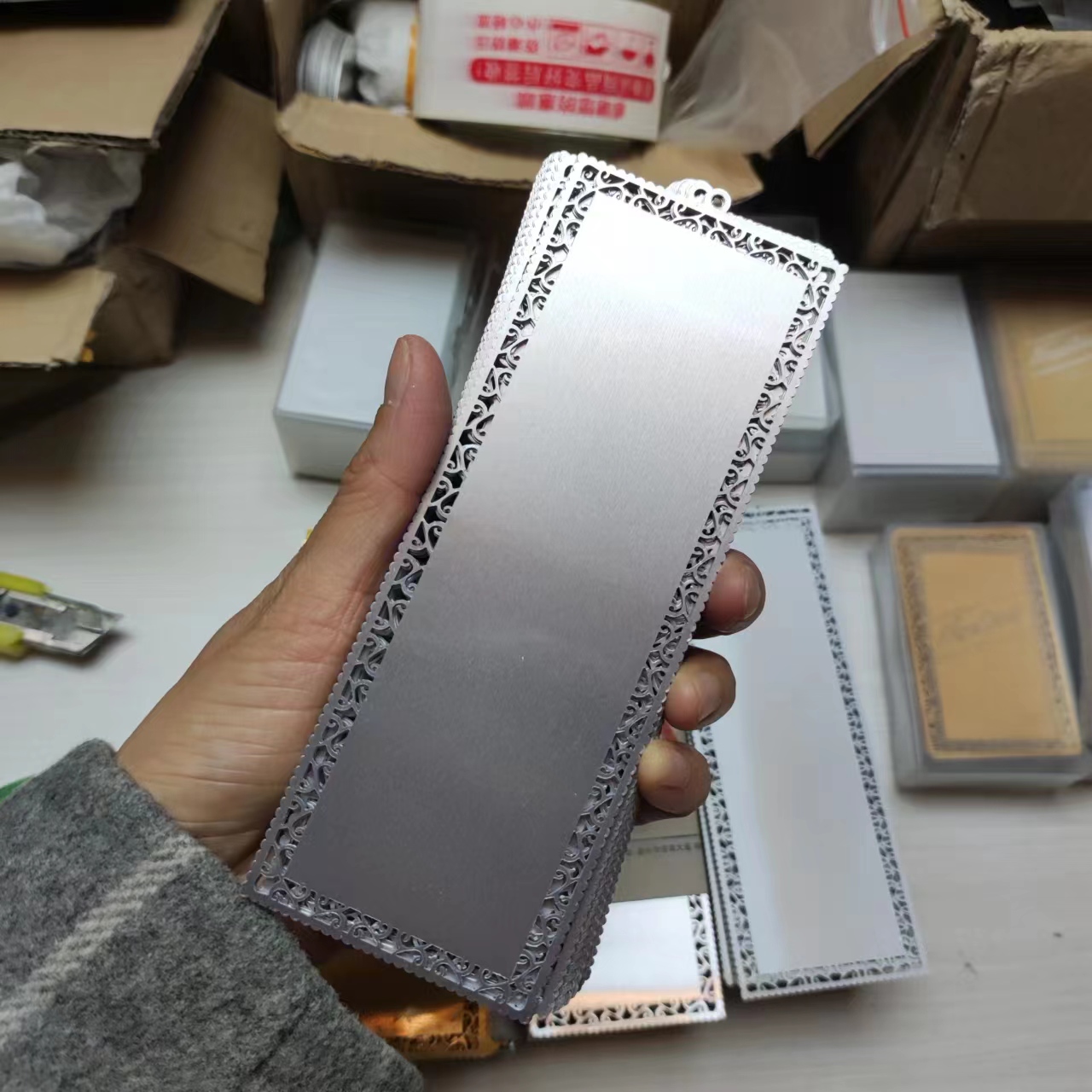 100pcs Blank Sublimation Metal - Puzzle Blank White recensie en prijs