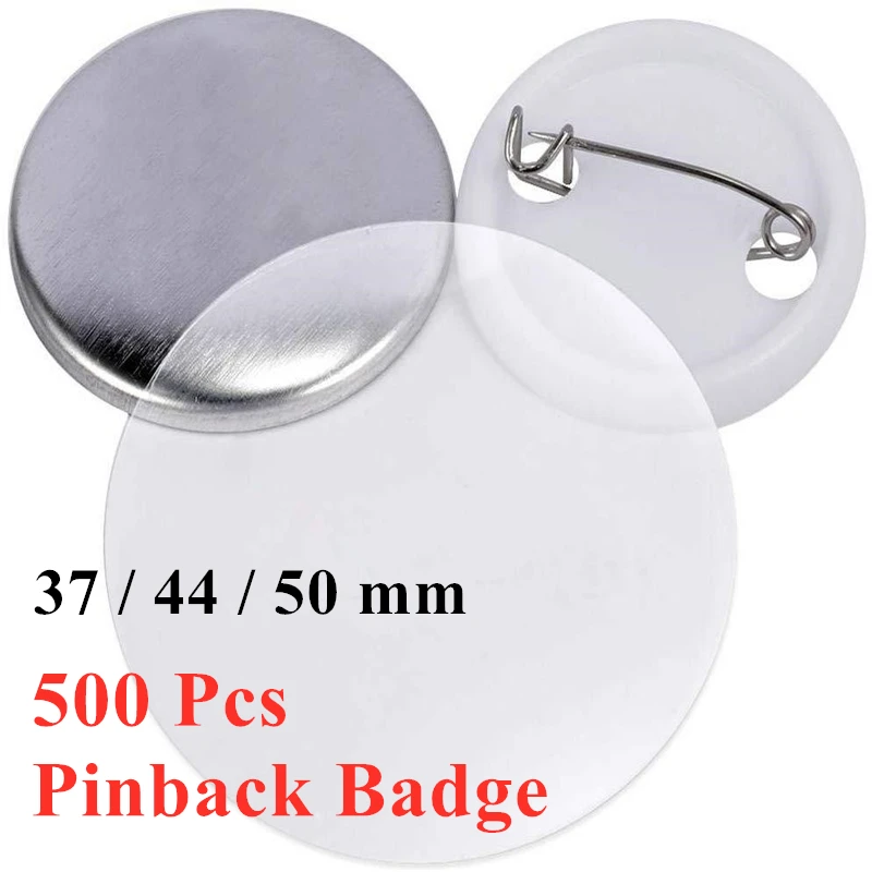 500Pcs/set Blank Badge Pinback - Button Badge Blank recensie en prijs