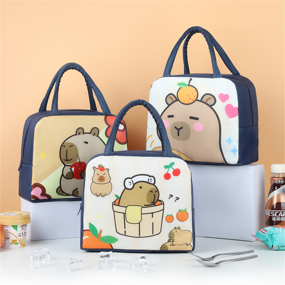 Cartoon Capybara Lunch Bag Ins - Tote Bag Sublimation recensie en prijs