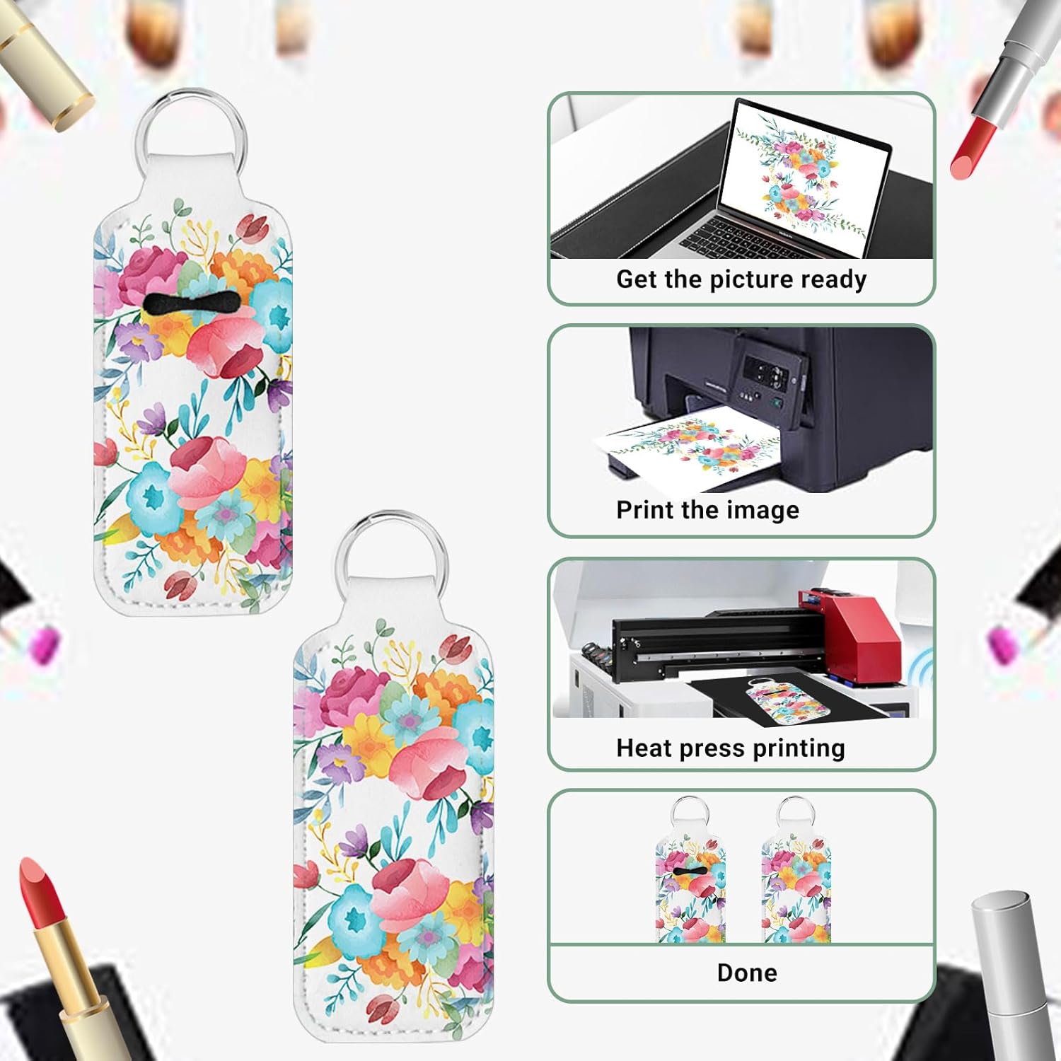 10 Pcs Sublimation Lipstick Ho - Puzzle Blank White recensie en prijs