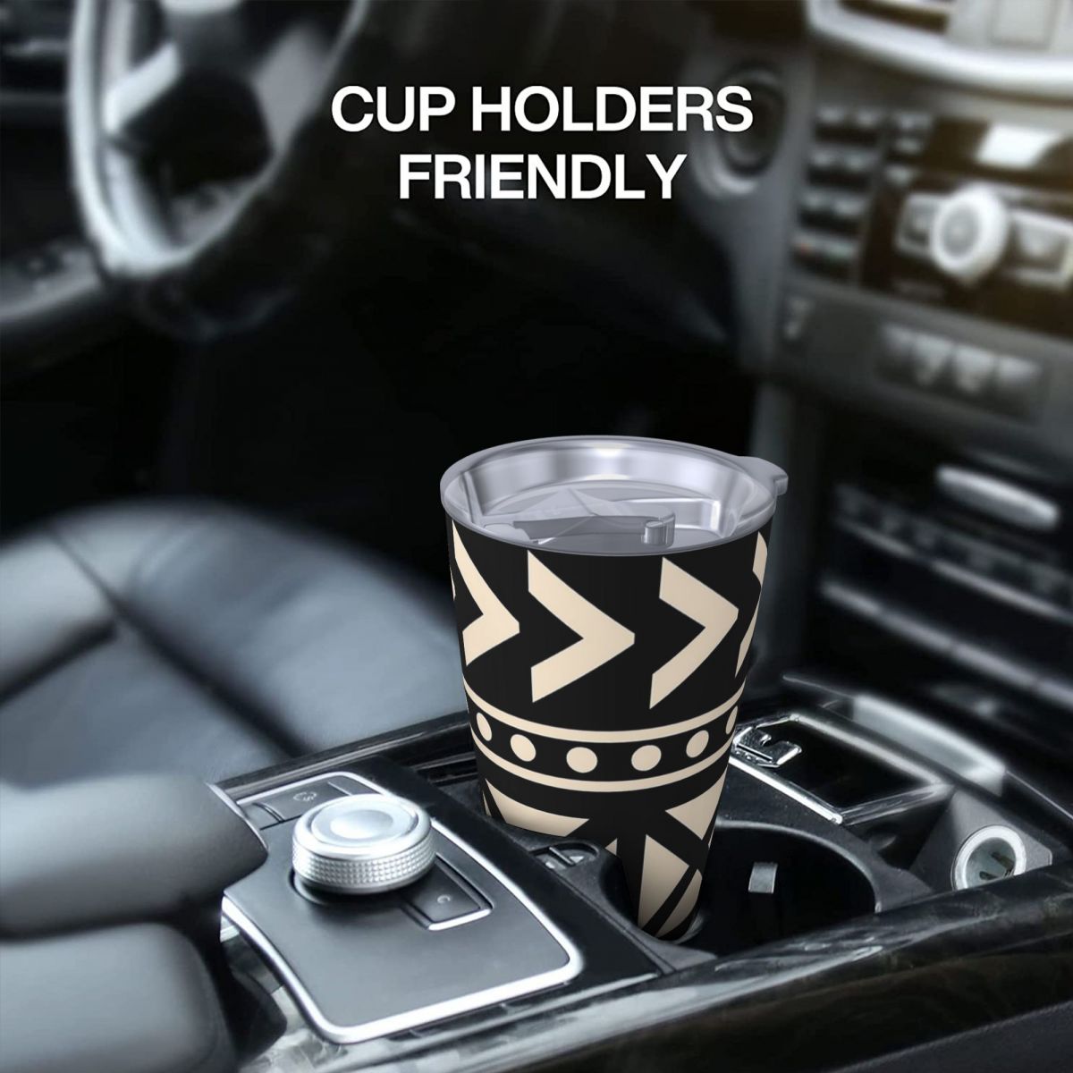 African Mud Cloth Black And Wh - Tumbler 20Oz White recensie en prijs