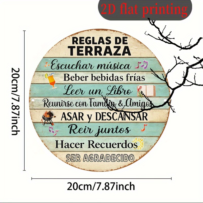 Round Aluminum Sign, Vintage P - Yard Sign Blank recensie en prijs