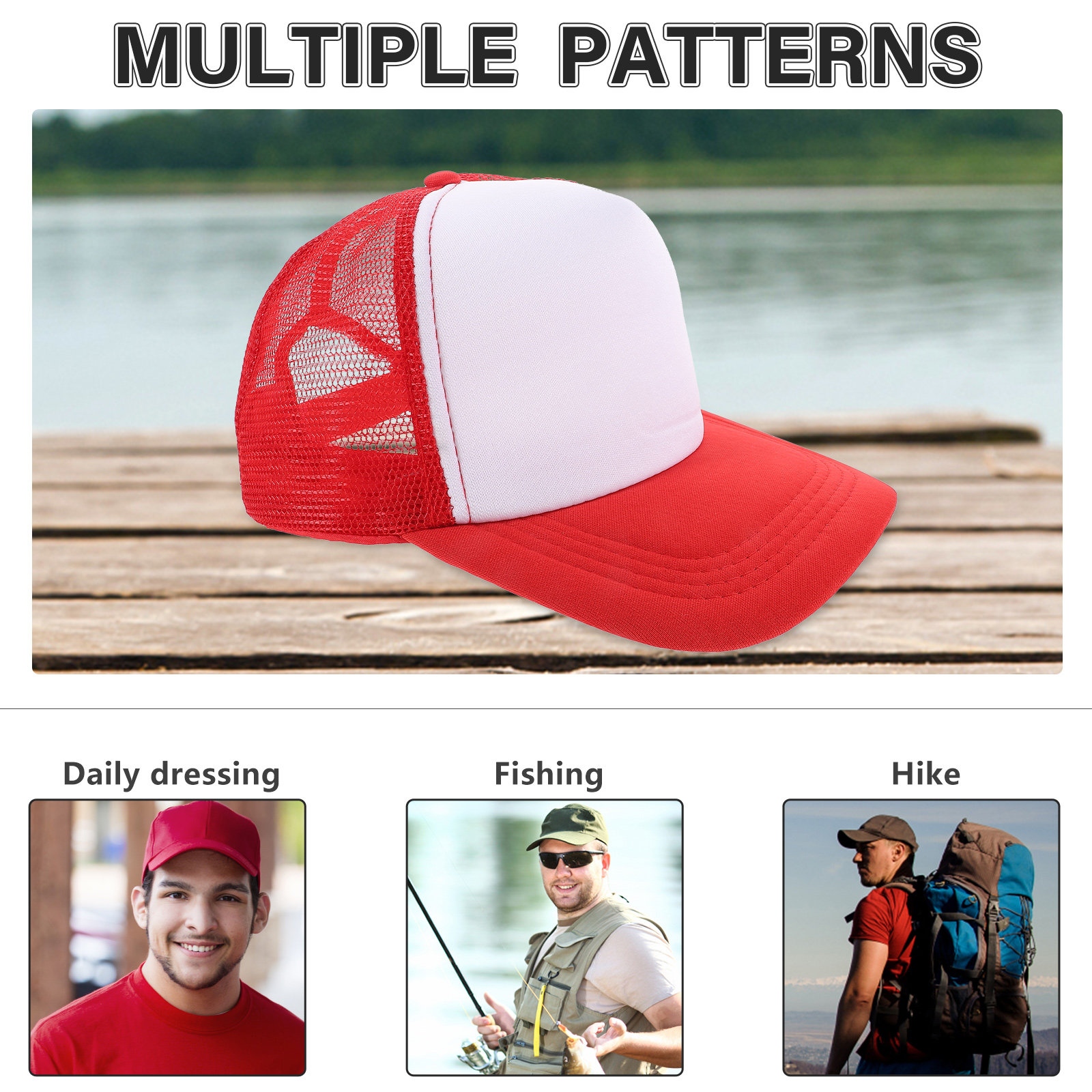 10Pcs DIY Blank Baseball Hats  - Hat Sublimation Blank recensie en prijs