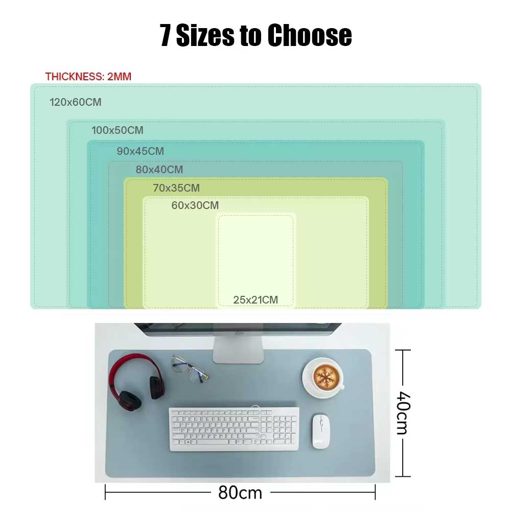 Large Size Office Computer Des - Mouse Pad Blank Sublimation recensie en prijs