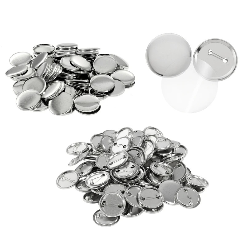 100Set Blank Badge Pin Button  - Button Badge Blank recensie en prijs