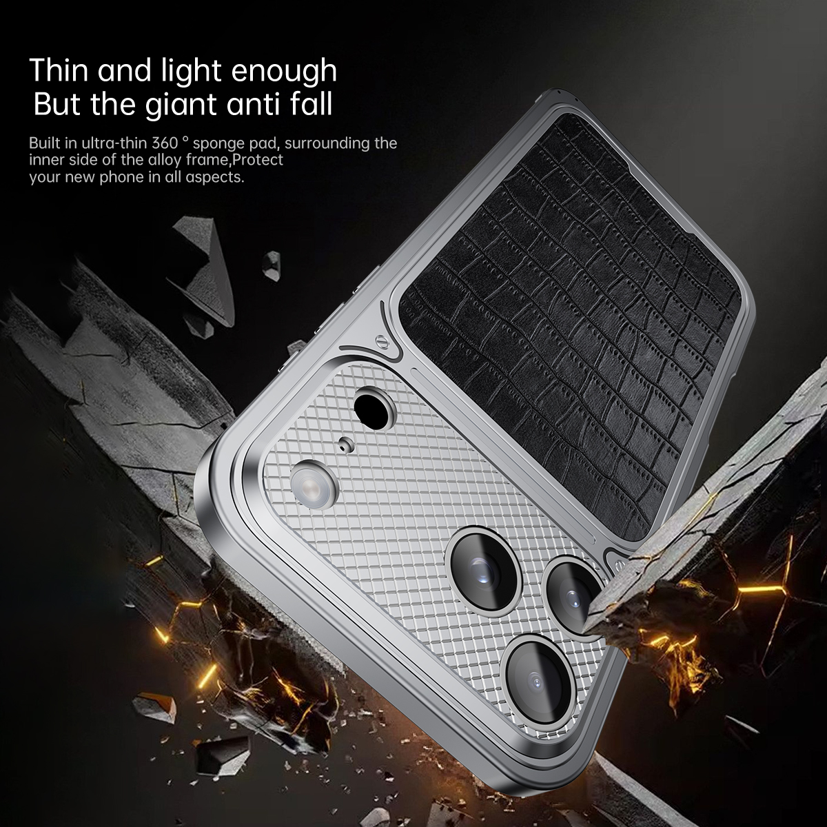 High End Crocodile Leather Pat - Metal Photo Panel recensie en prijs