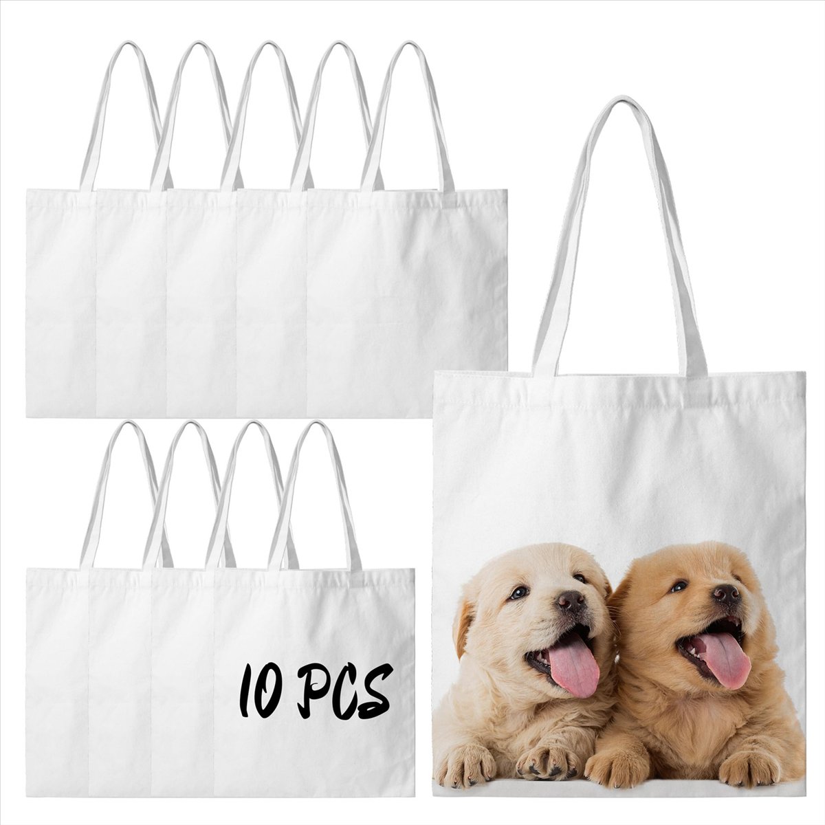 ABJS Sublimation Tote Bags Bla - Tote Bag Sublimation recensie en prijs