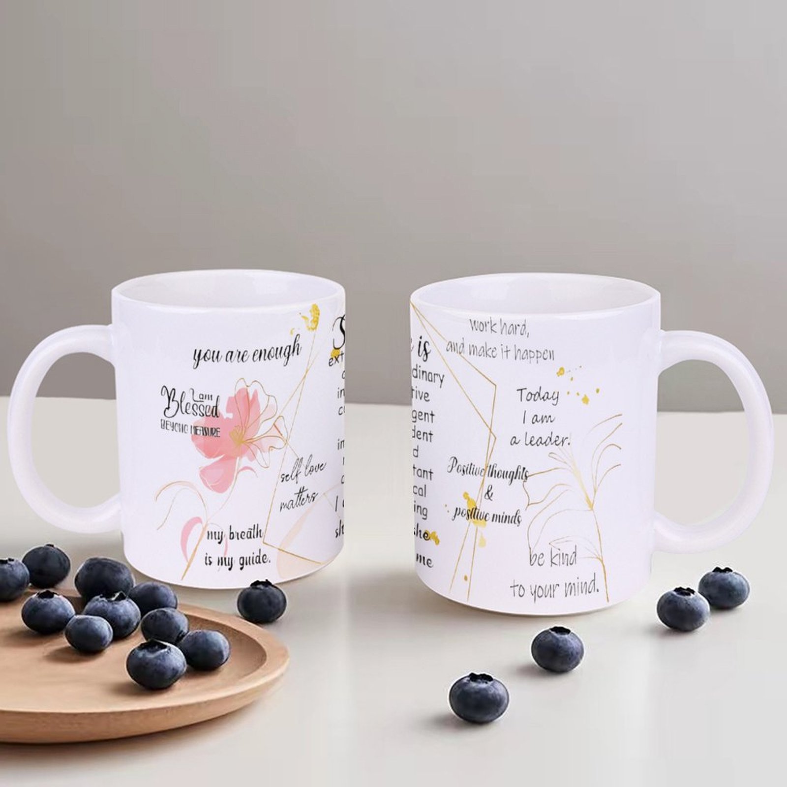A Poster With A Quote About Sh - Sublimation Mug White recensie en prijs