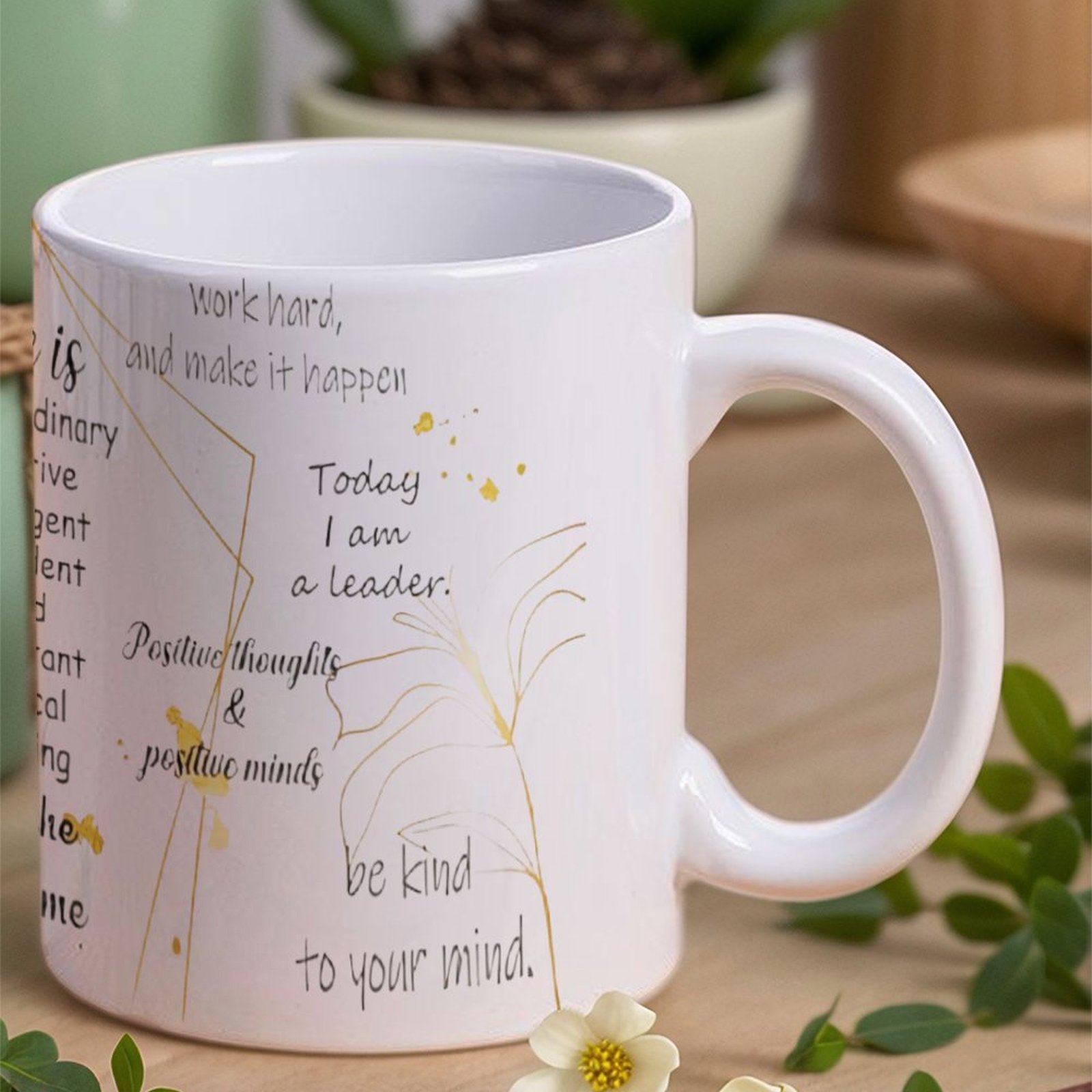 A Poster With A Quote About Sh - Sublimation Mug White recensie en prijs