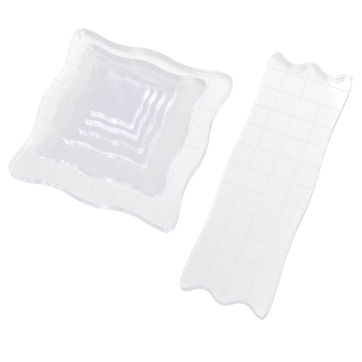 7Pcs Silicone Seal Supplies Ac - Photo Acrylic Block recensie en prijs