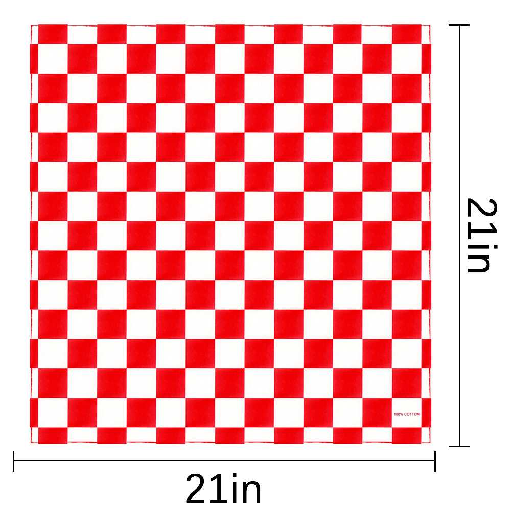 Bandana Checkered Flag Auto Ra - Bandana Blank White recensie en prijs