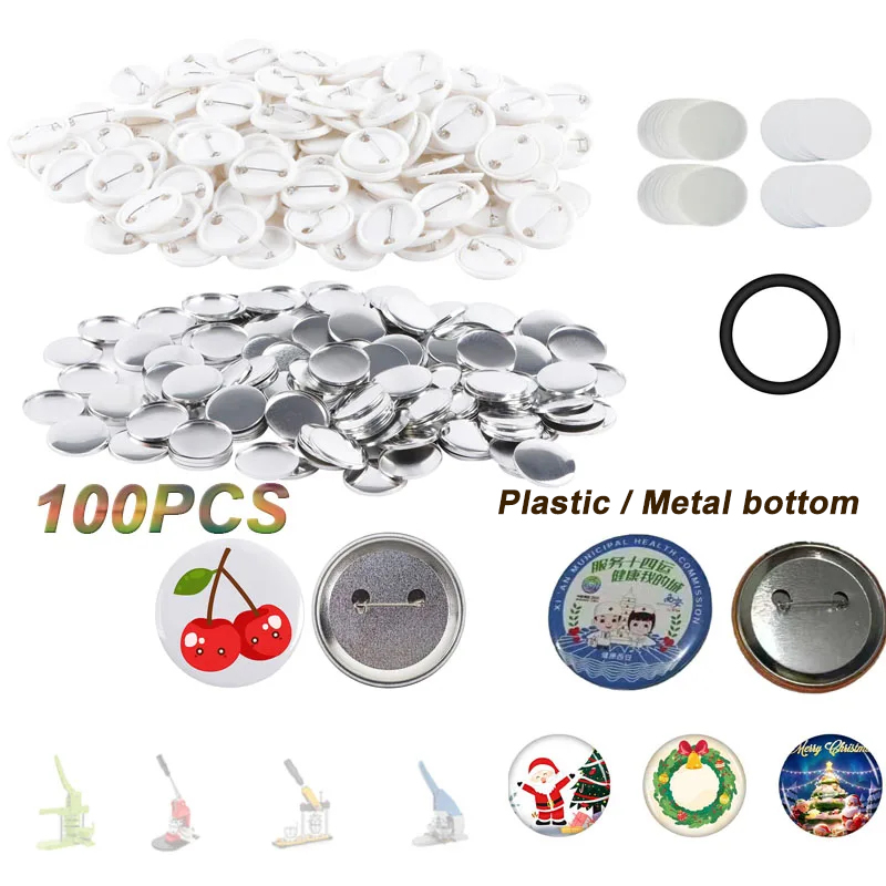 100PCS Blank Button Making Sup - Button Badge Blank recensie en prijs