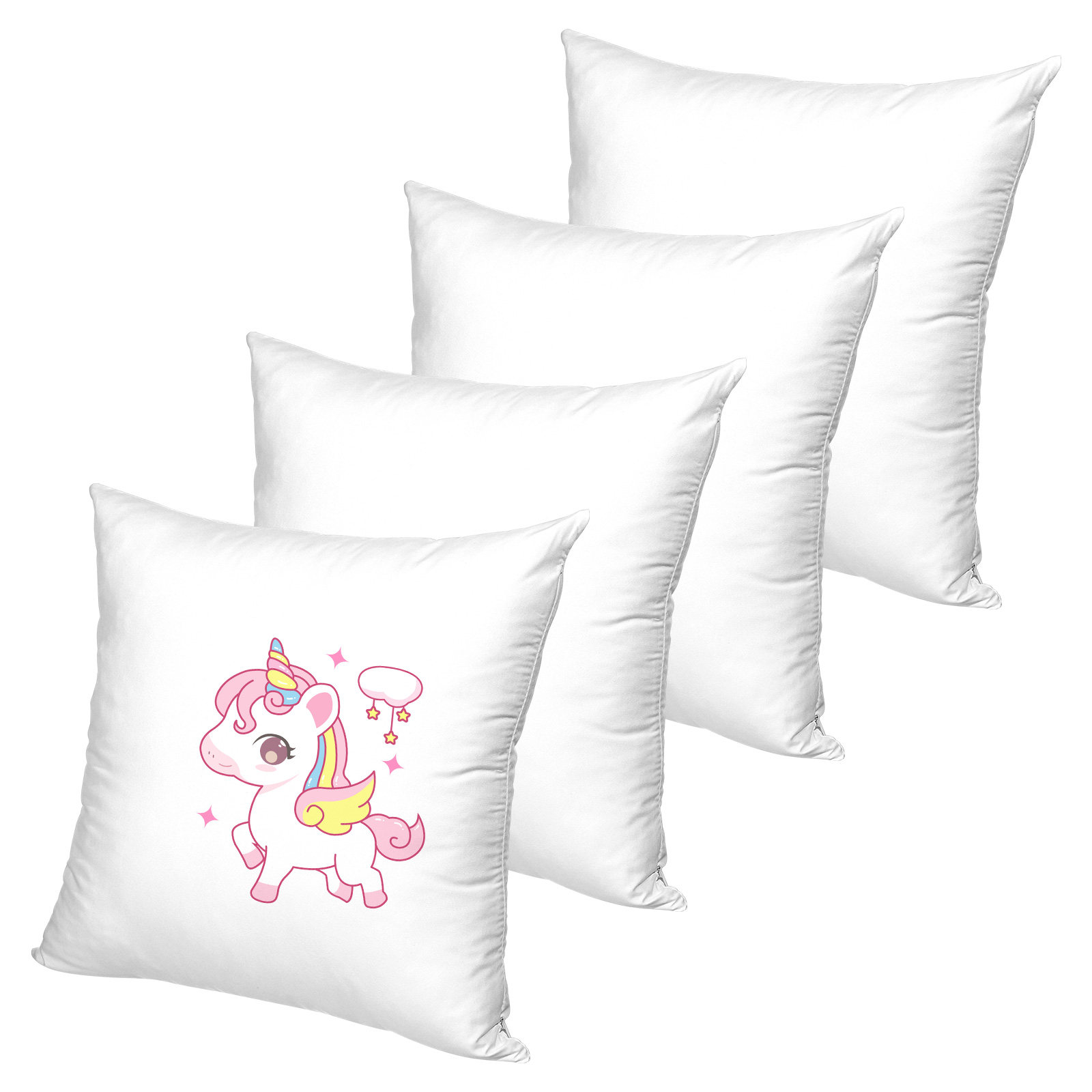 4Pcs White Sublimation Pillowc - Pillow Cover Sublimation recensie en prijs