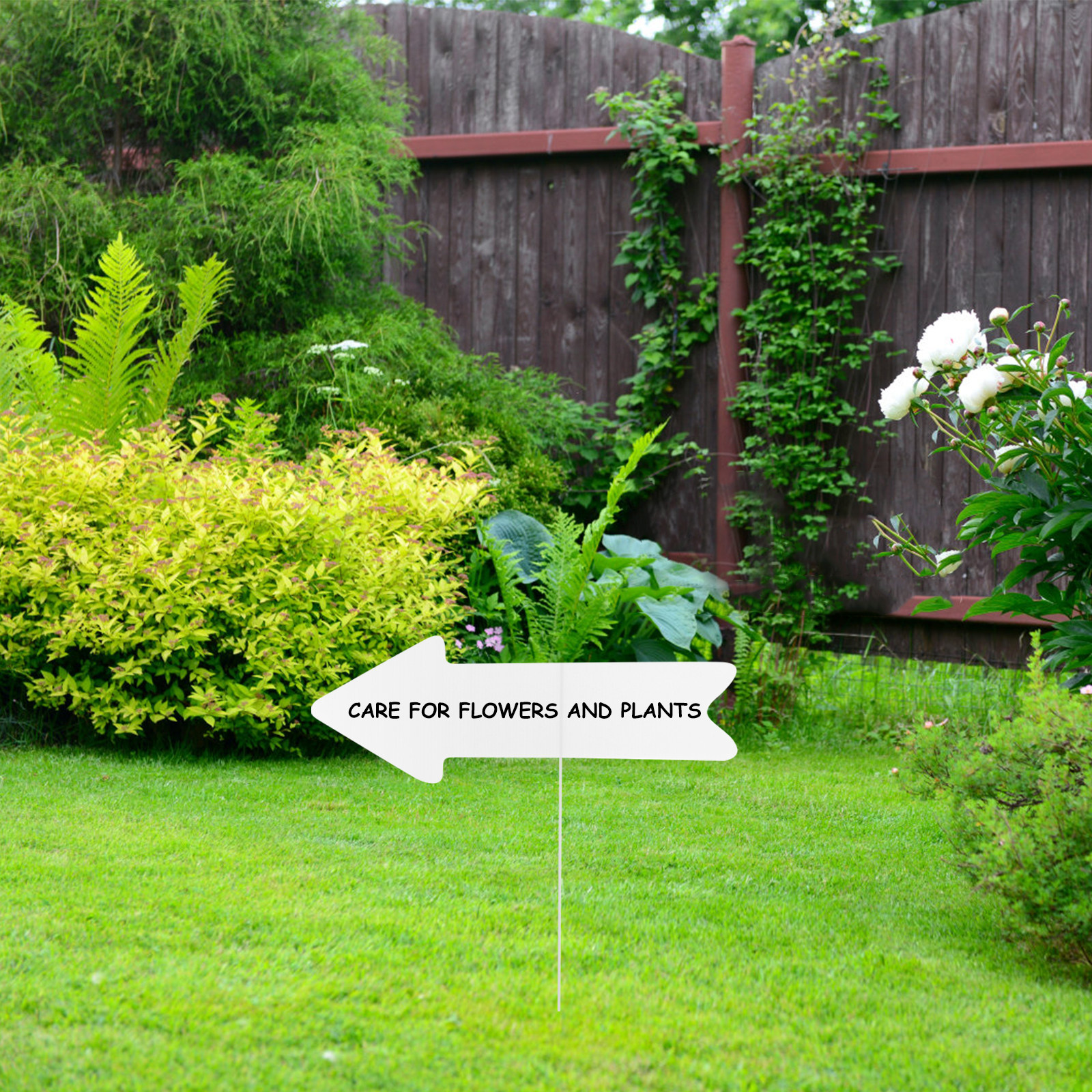 5Pcs Blank Yard Signs with Sta - Yard Sign Blank recensie en prijs
