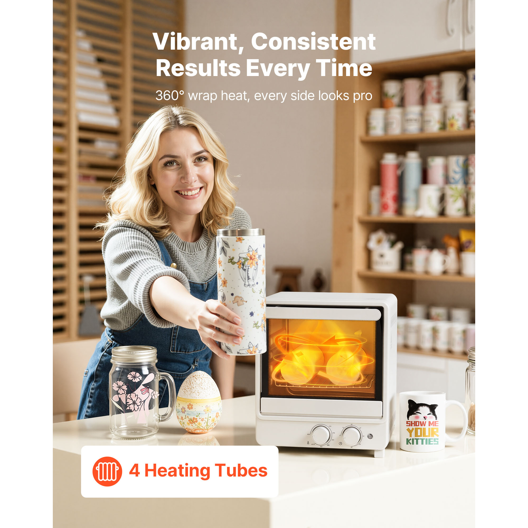 SucceBuy Sublimation Oven Mach - Sublimation Mug White recensie en prijs